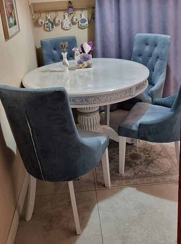 Стул Elegance white / grey фото покупателя 5